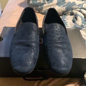 Men’s Dark blue, Giorgio Bertini loafers